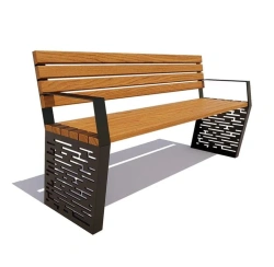 Park Bench "Dresden" Model 77038