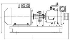 Self-Priming Electric Pump Unit A1CZN 90/80