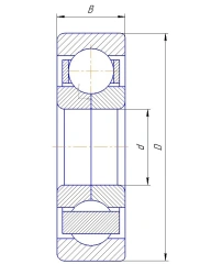 Rolling Bearing 85-176208Б-ЕТУ 100/1