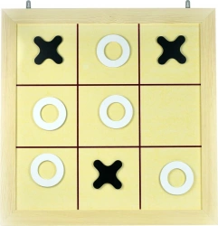 Classic Tic-Tac-Toe Game Panel