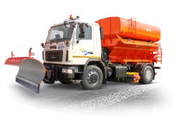 ED 244 Combined Road Machine for Year-Round Urban Maintenance