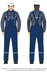 Women's Protective Clothing Set for High Temperature Work Environments
