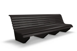 Outdoor Park Bench 3m Polymeric Sand Composite