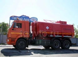 Vacuum Tank Truck Type 5675K Mod 699912-20 on KAMAZ 43118 Chassis