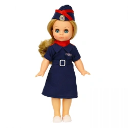 30 cm Plastic Doll Girl in Police Officer Outfit, Model V3878