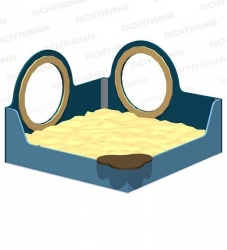 Children's Sandpit Play Equipment - Romana 115-01.49.00