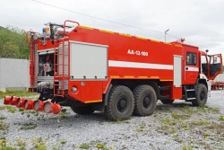 Airport Fire Fighting Vehicle AA-12.0-?, Type 58811K65222, Modification 58813H on KAMAZ-65222-53, 65222-54