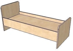 Children's Bed FН.MDU.01.05.00.00.00 – Safe and Comfortable Design