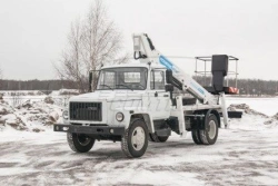 Hydraulic Platform AHP-14T GAZ-33098 14M 200/250KG 8.4M