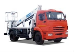 14M Mobile Hydraulic Lift AHP-14T KAMAZ-43253 200/250kg Capacity