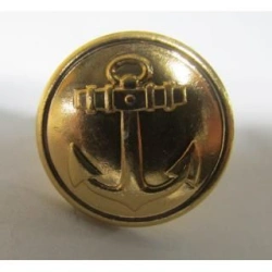 Gold Anchor Design Metal Button 14mm, TU 858-6048-2010