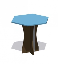 Romana Plywood Stool 302.30.00 for Outdoor and Game Zones