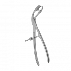 Curved Bone Holder TD-05-157-26.3, 263 mm