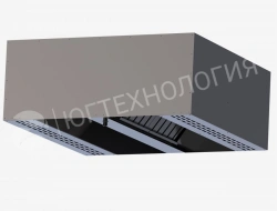 Island Box-Type Supply and Exhaust Canopy ZPVOK