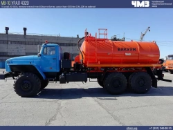 Vacuum Tanker Truck for Waste Management, Model AV 7074D4-90