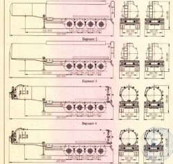 Round Section Semi-Trailer Tank for Bitumen Transport, UST 946514