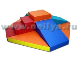 Soft Island Constructor "Nellia" - Educational Play Set
