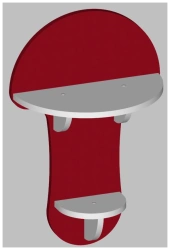 Mushroom Meadow Shelf Art.S.04.21