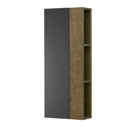 Aquaton Terra 35 Bathroom Cabinet, Country Oak, Anthracite 1A247103TEKA01.A247.1.03T.EKA.0