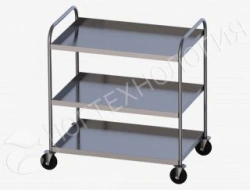 Stainless Steel Waiter's Cart for Food Transport - TC Series