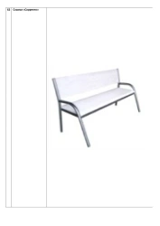 Sorrento Rest Bench M-3 Comfortable Foam Seating