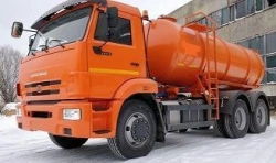 Vacuum Truck 4683K9-6 on KAMAZ Chassis 65115-A5, 65115-50, 65115-RR, 65115-RS