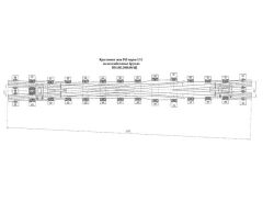 R65 Type Crosspiece Model 1/11 for Switch Layouts N01.002.3000.00
