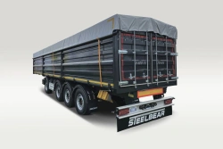 Four-Axle Tipper Semi-Trailer (Elevator Grain Carrier) PF-41S with BPW Axle Unit