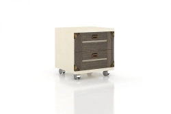 Calypso LD.509070.000 Chest of Drawers (Dark Sonome H/Stripe Lacquer)
