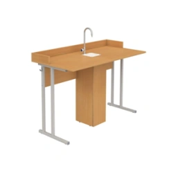 Chemistry Lab Table with Edge Protection KDG-30