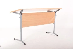 Adjustable Student Desk for Two, Model СТОРн2-4/СТОРн3-5