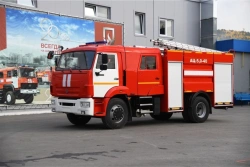 Fire Tanker Truck AC-5.0 (40-70) on KAMAZ-43253-G5 Chassis