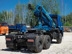 Multifunctional Truck with Hydraulic Crane KMA on KAMAZ 53504 51K12N-U5