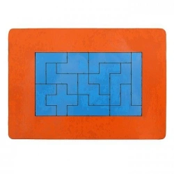 Pentomino Puzzle A5 - 12 Geometric Shapes for Educational Play