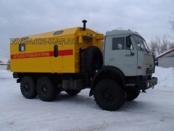 Mobile Laboratory Vehicle on KAMAZ-5350-D5 Chassis Model 574215