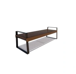 Belgorod Bench Model 77156 - Durable Steel Frame