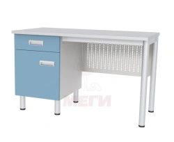 Laboratory Table with Drawer and Cabinet SL-04-MSK (SL-04-102)