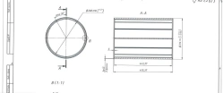 Bearing Insert with Grooves for Marine Engineering - VMTs.364418.100.02