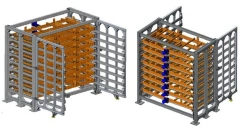 Mechanized Drawer Rack with Electric Drives "Drover