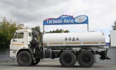 Food Liquid Transport Tank Truck 5675K Model 5675K1-20 on KAMAZ 65111-50 Chassis