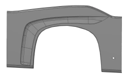 Left Rear Arch Panel for Vehicles 5299-401-5402502-02