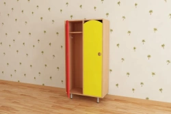 Children's Wardrobe on Metal Legs for Home and Nursery (Art. 50046-011)