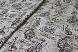 Jacquard Upholstery Fabric Melody Art.300657