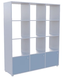Wooden Office and Living Space Shelving Unit ST.4
