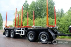 Four-Axle Logging Trailer MAH-480