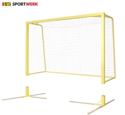 Beach Mini Football/Handball Aluminum Goals 3x2 with Ground Socket System