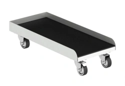 Mobile CPU Stand with Lockable Wheels