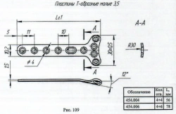 T-Shaped Small Plates 3.5, Article 454.004