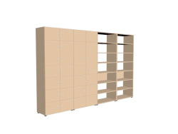 Wooden Shelving Unit ST.3 for Offices and Homes