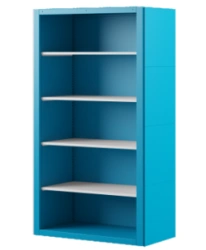 Metal Magazine Storage Rack for Industrial Use